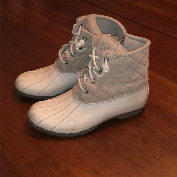 off white duck boots